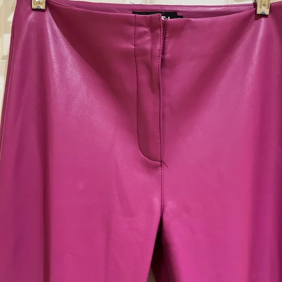 Motel Rocks pink faux leather pants - Picture 1 of 6
